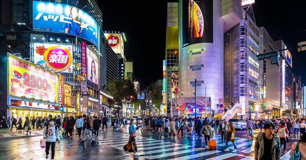 渋谷で実際にオフィスを借りた場合のコストとバーチャルオフィスの違いを比較するイメージ
