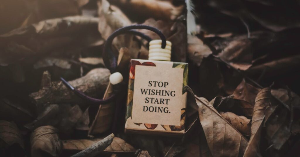 今すぐ行動を起こそうとする人物のイメージ。決断の瞬間を象徴し、学びのスタートを後押しするビジュアル。