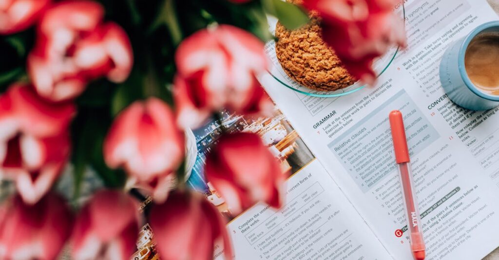 英語コーチを選ぶ際に自分に合っているかを自己診断する様子