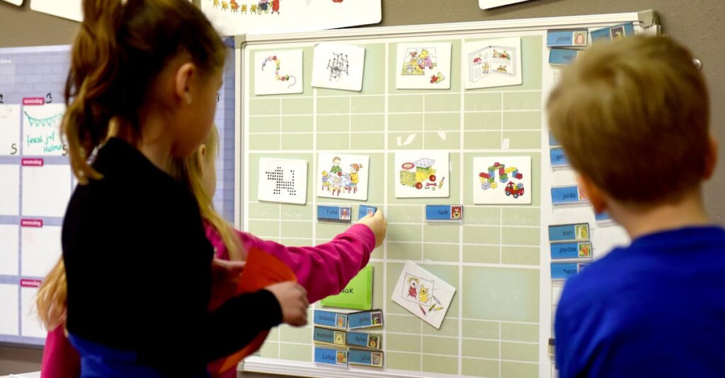 言語習得は環境が重要であることを示すイラスト