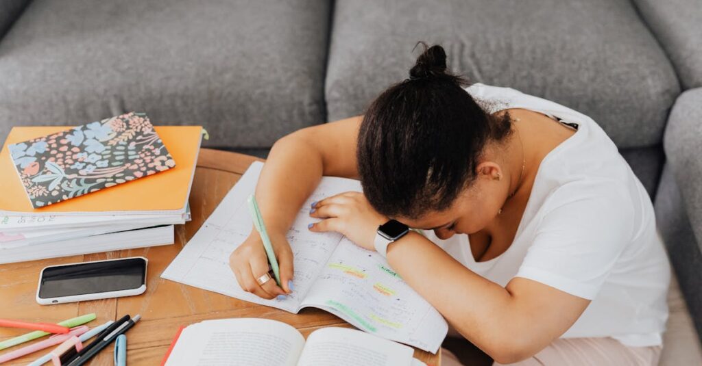 独学で英語学習が行き詰まっている様子を示すイメージ