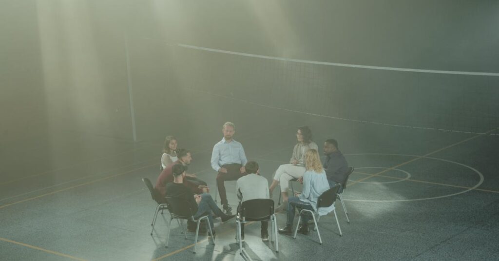 英語学習における柔軟なサポート体制を図解したイメージ画像