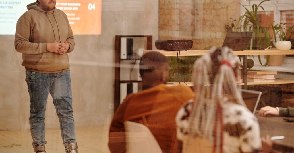 英語のスピーキング力を重点的に伸ばしたい人がBoost Coachingを活用する様子