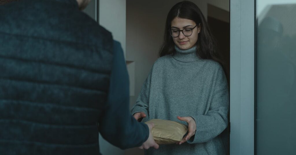 独自ドメインを設定したネットショップの画面イメージ