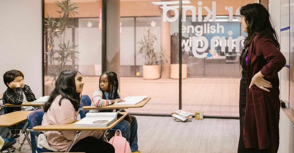 24時間英語に没入するトレーニング環境を表すビジュアル