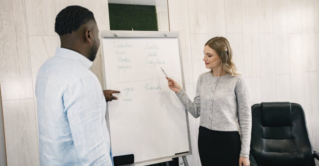 無料英語コーチングカウンセリングのステップを図解するイメージ