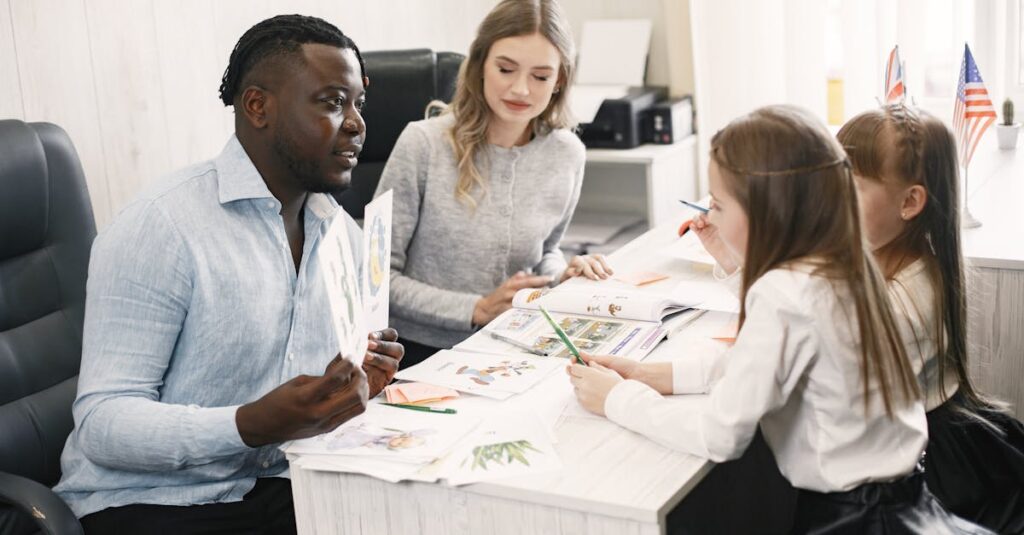 英語学習の伸び悩みに直面している中級者のイメージ。スコアが停滞して悩んでいる姿。