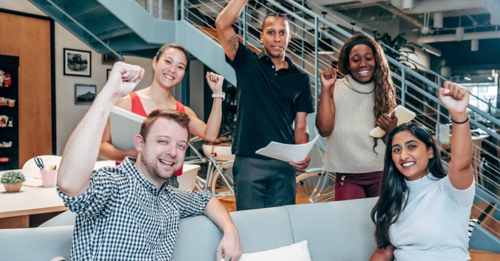 1年後に英語を話せるようになった自分を想像する成功イメージ