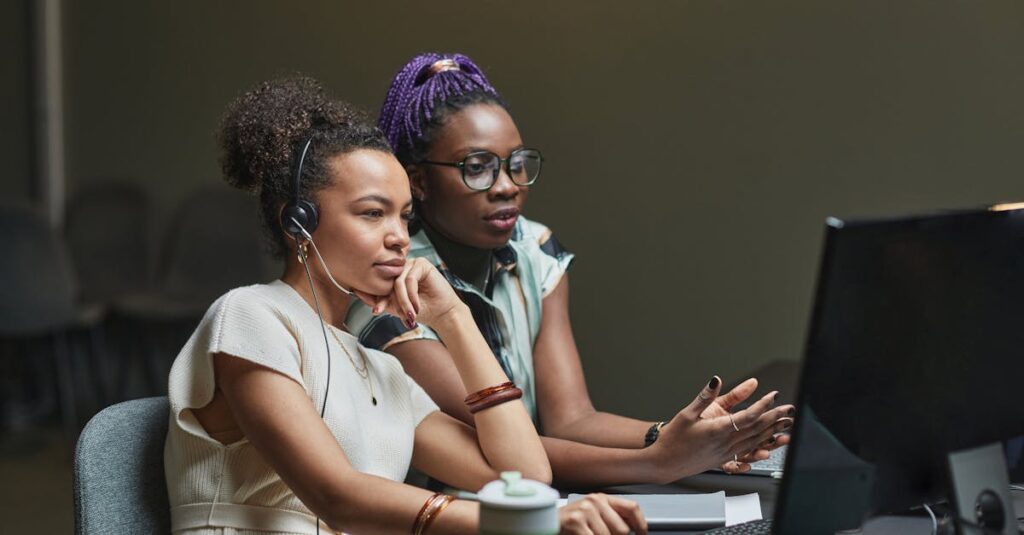 多角的なサポート体制で転職希望者をバックアップするチームのイメージ