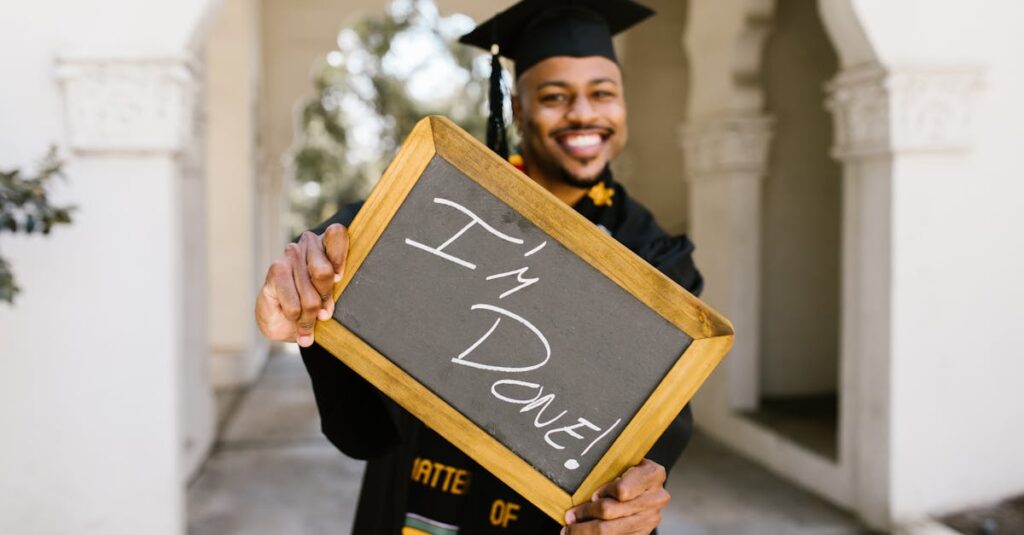 英語が苦手だった利用者がフラミンゴで成功した体験を語る様子