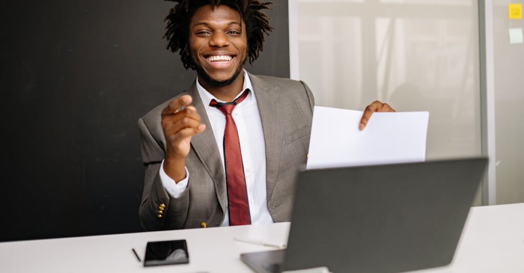 英語力を活かして外資マネージャーへキャリアアップした人物のイメージ