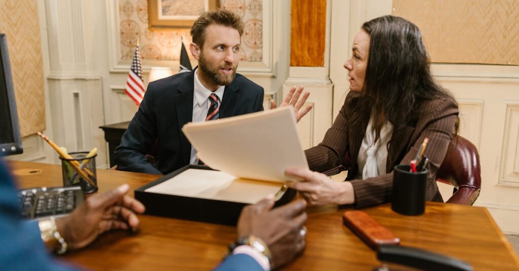 ユニゾンキャリア転職の無料相談を受けている若者