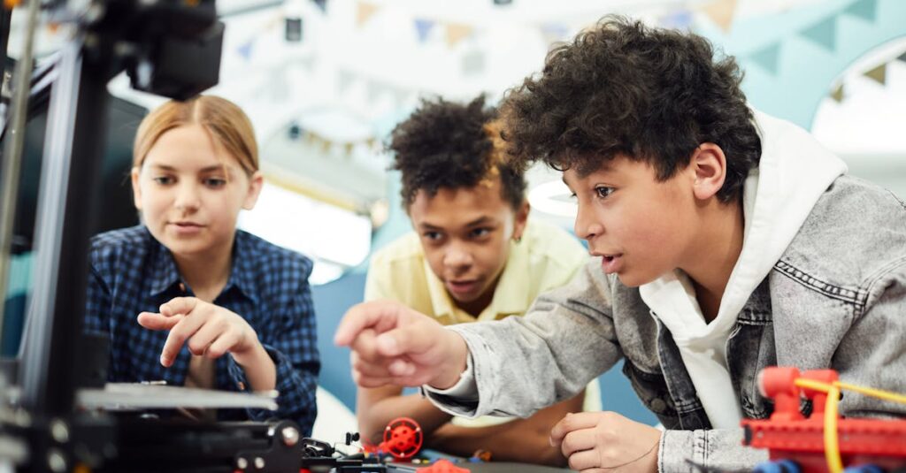 英語学習に必要なマインドセットと自信を育てる様子