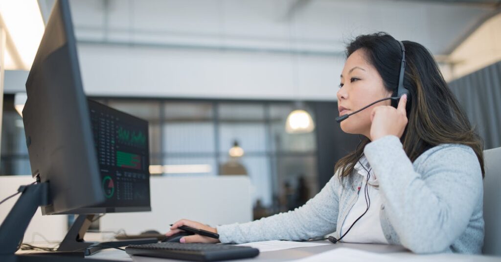 技術職向けの転職相談を行うエージェントのイメージ