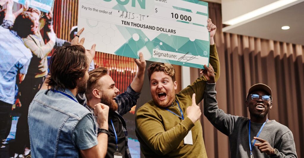 英語が苦手だった利用者がフラミンゴで成功した体験を語る様子