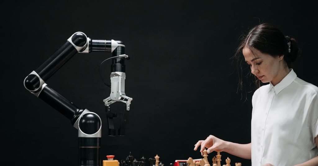 TOSSYがブロックチェーンやAIと連携し進化していく未来像のイラスト