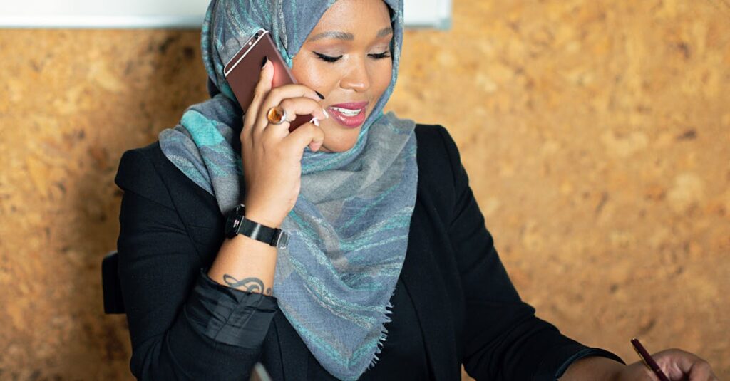 親身に対応するキャリアアドバイザーの様子